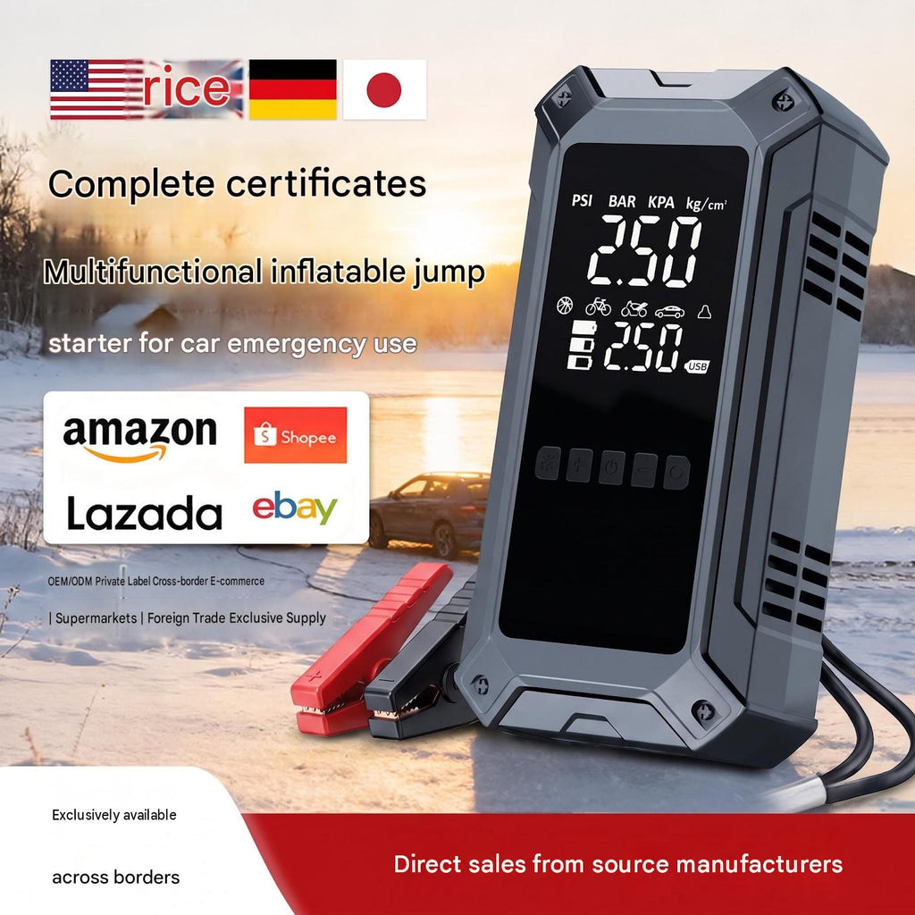 4-in-1 Jump Starter & Inflator