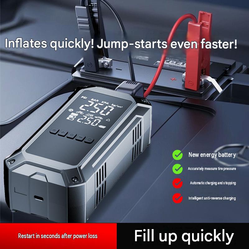4-in-1 Jump Starter & Inflator