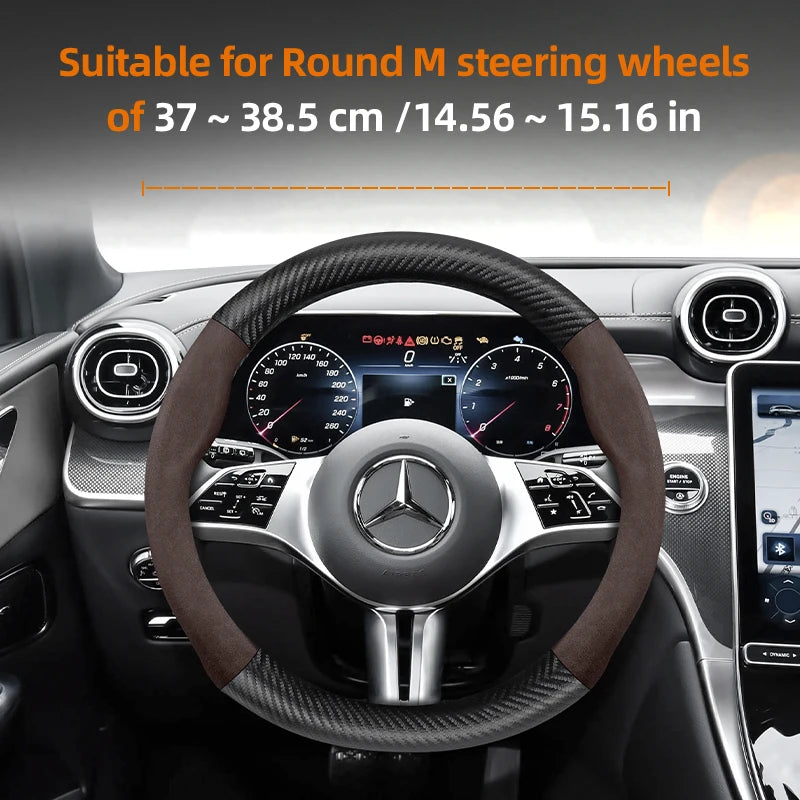 Mercedes Suede Steering Cover