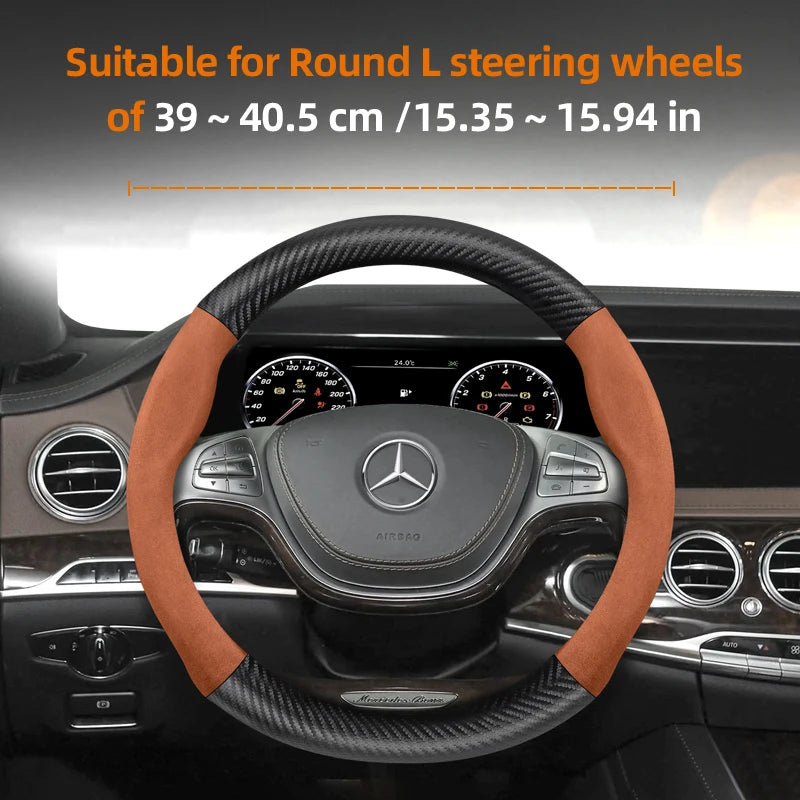 Mercedes Suede Steering Cover