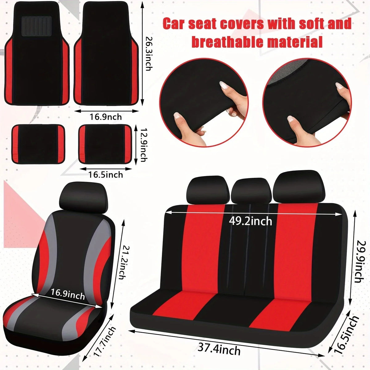 Multi-Piece Interior Comfort Set