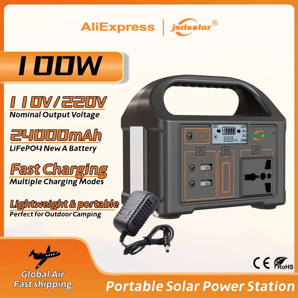100W Portable Power Station
