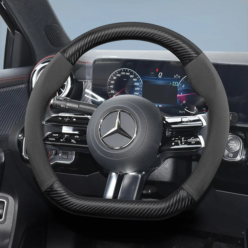 Mercedes Suede Steering Cover