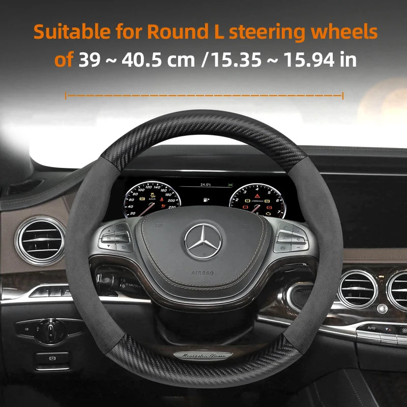 Mercedes Suede Steering Cover