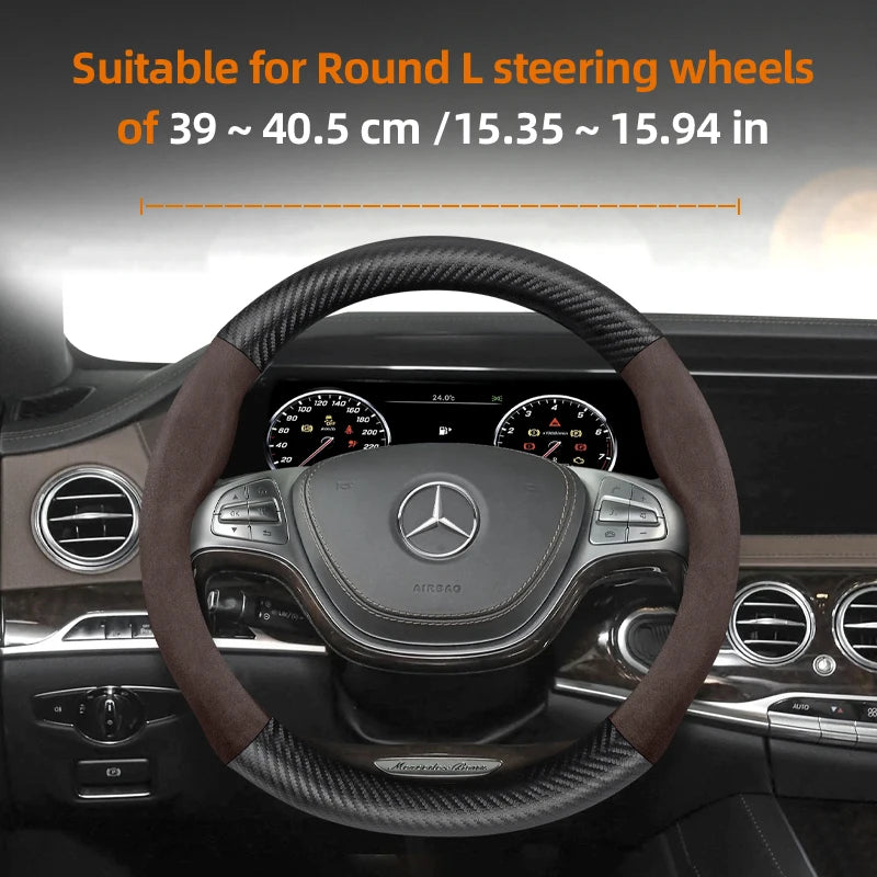 Mercedes Suede Steering Cover