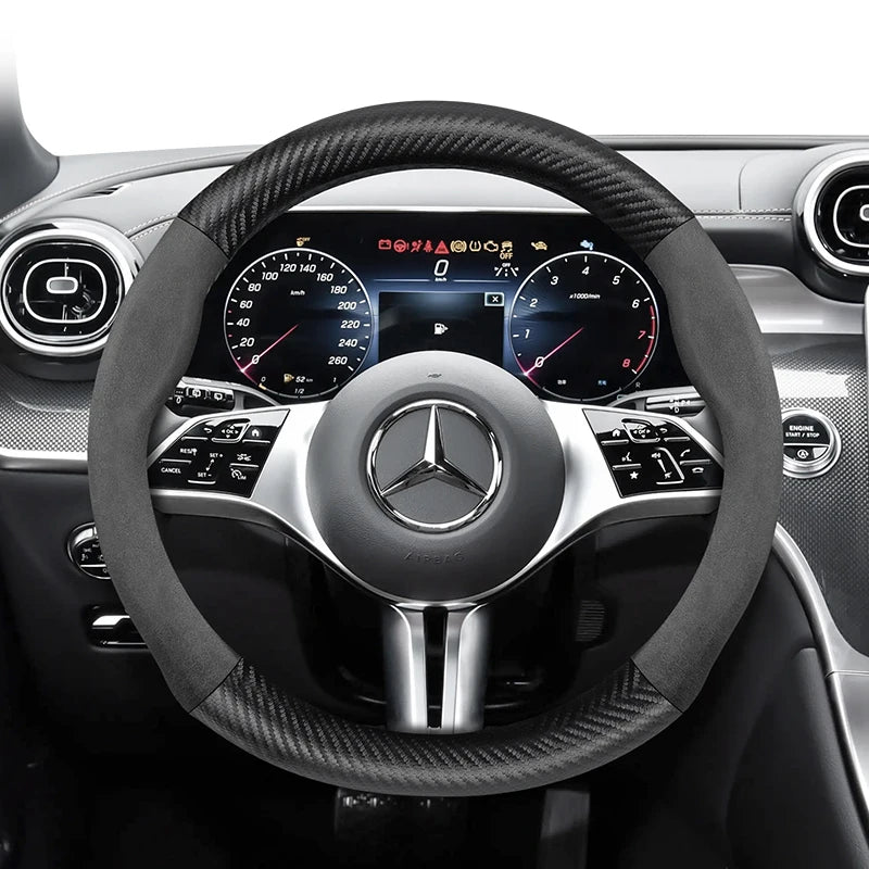 Mercedes Suede Steering Cover