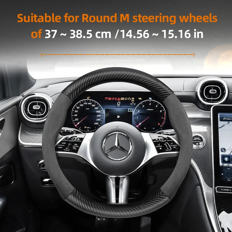 Mercedes Suede Steering Cover