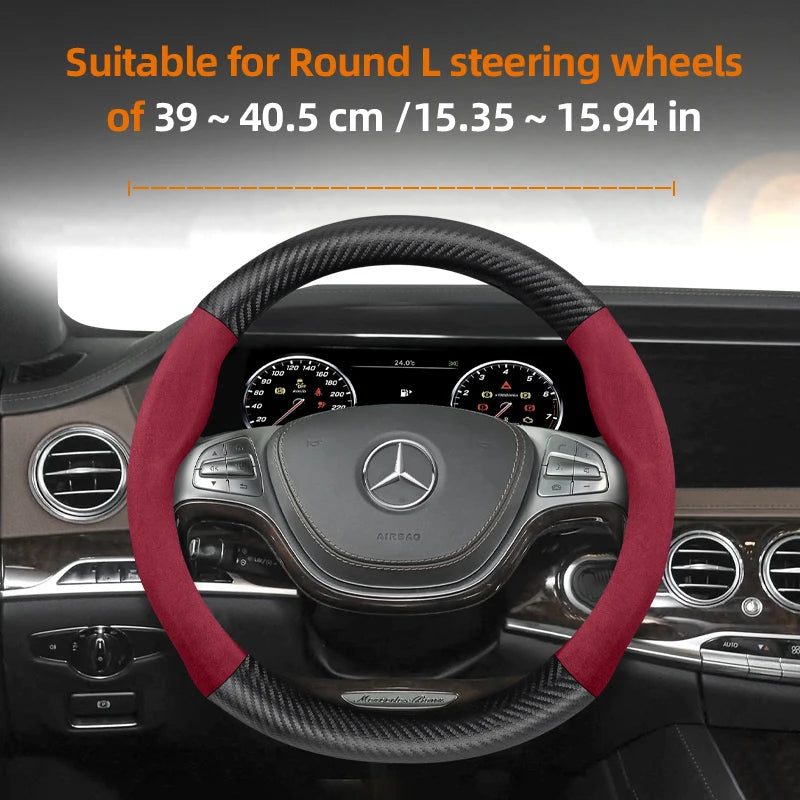 Mercedes Suede Steering Cover