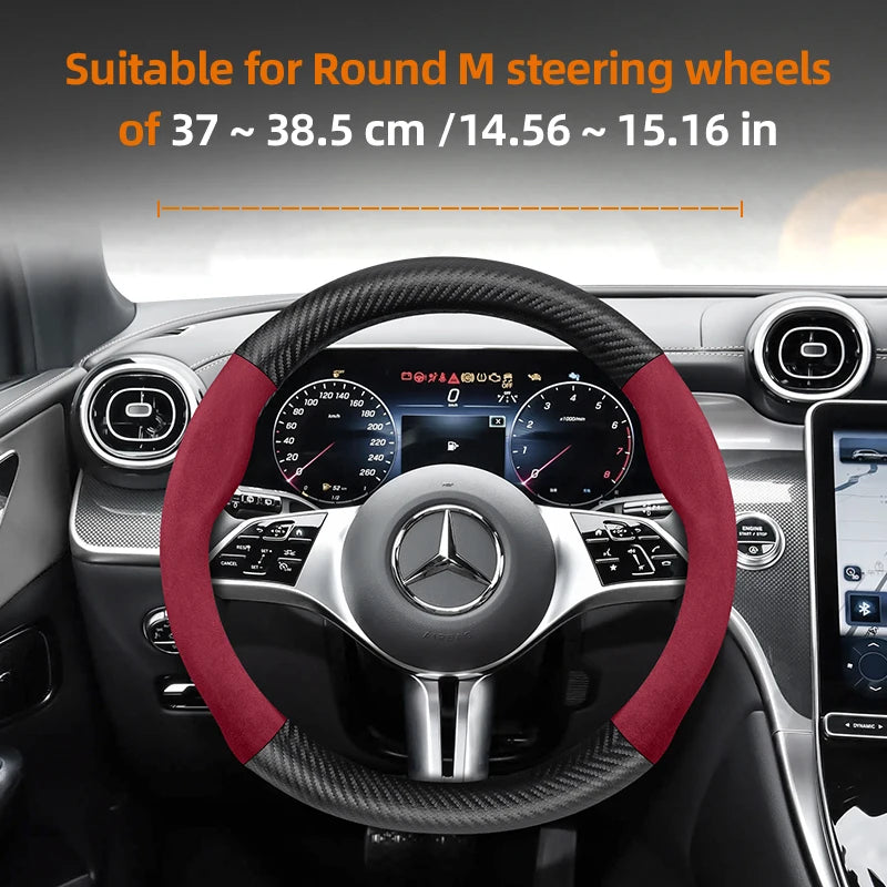 Mercedes Suede Steering Cover