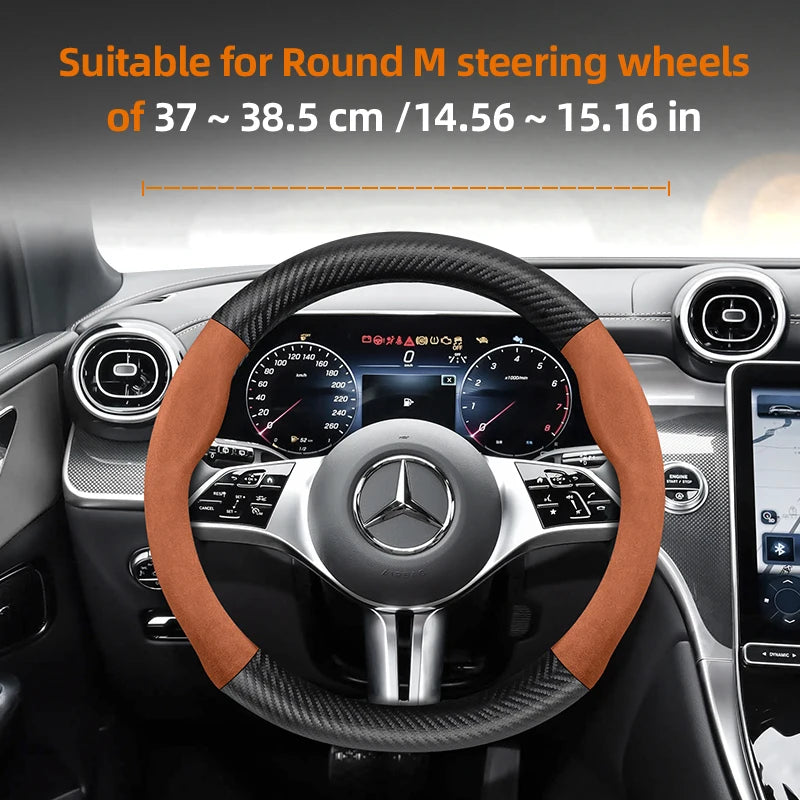 Mercedes Suede Steering Cover