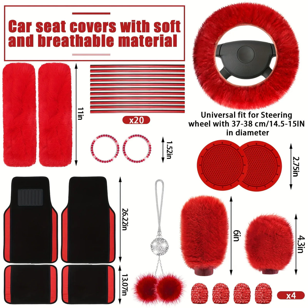 Multi-Piece Interior Comfort Set